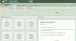 Desktop Screenshot of elegyellem.deviantart.com