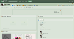 Desktop Screenshot of ezio-creed.deviantart.com