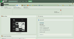 Desktop Screenshot of benbate.deviantart.com