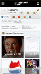 Mobile Screenshot of luparis.deviantart.com