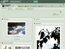 Tablet Screenshot of hugejeff.deviantart.com