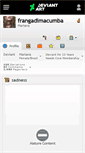 Mobile Screenshot of frangadimacumba.deviantart.com