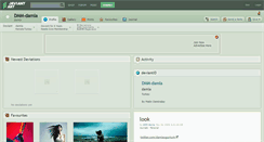 Desktop Screenshot of dmm-damla.deviantart.com