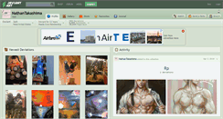 Desktop Screenshot of nathantakashima.deviantart.com