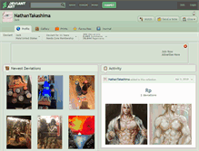 Tablet Screenshot of nathantakashima.deviantart.com