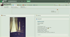 Desktop Screenshot of bellthecat59.deviantart.com
