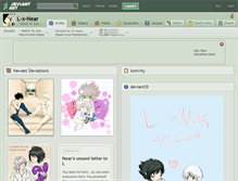 Tablet Screenshot of l-x-near.deviantart.com