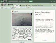 Tablet Screenshot of fire-ems.deviantart.com