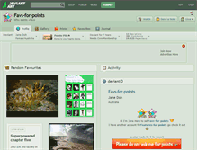 Tablet Screenshot of favs-for-points.deviantart.com