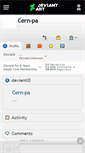 Mobile Screenshot of cern-pa.deviantart.com