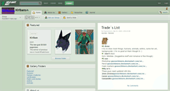 Desktop Screenshot of kiribans.deviantart.com