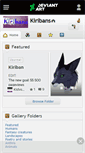 Mobile Screenshot of kiribans.deviantart.com