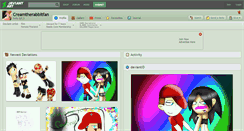 Desktop Screenshot of creamtherabbitfan.deviantart.com