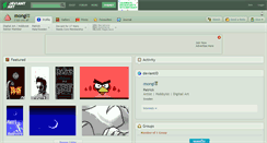 Desktop Screenshot of mongi.deviantart.com