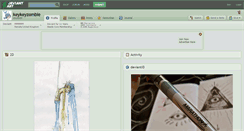 Desktop Screenshot of keykeyzombie.deviantart.com