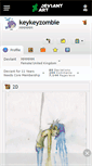 Mobile Screenshot of keykeyzombie.deviantart.com