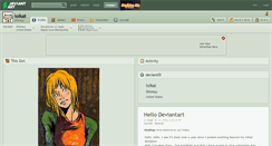 Desktop Screenshot of lolkat.deviantart.com