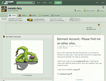 Tablet Screenshot of metalik-fairy.deviantart.com