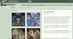 Desktop Screenshot of metallicvision.deviantart.com
