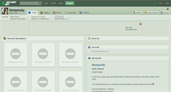 Desktop Screenshot of lilmissmolly.deviantart.com