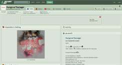 Desktop Screenshot of hungoverteenager.deviantart.com