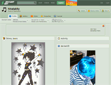 Tablet Screenshot of hinatakity.deviantart.com