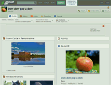 Tablet Screenshot of dom-dom-pop-a-dom.deviantart.com