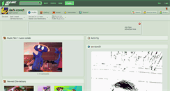 Desktop Screenshot of dark-comet.deviantart.com