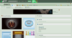 Desktop Screenshot of alexpez76.deviantart.com