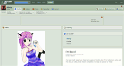 Desktop Screenshot of miwy.deviantart.com