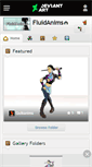 Mobile Screenshot of fluidanims.deviantart.com