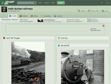 Tablet Screenshot of matt-durkan-railways.deviantart.com