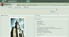 Desktop Screenshot of bleeding-rose.deviantart.com
