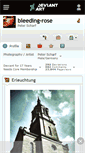 Mobile Screenshot of bleeding-rose.deviantart.com