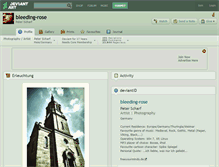 Tablet Screenshot of bleeding-rose.deviantart.com