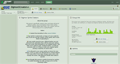 Desktop Screenshot of digimonscreators.deviantart.com