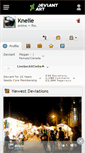 Mobile Screenshot of knelie.deviantart.com