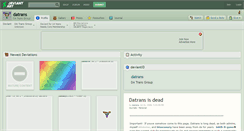 Desktop Screenshot of datrans.deviantart.com