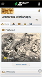 Mobile Screenshot of leonardos-workshop.deviantart.com