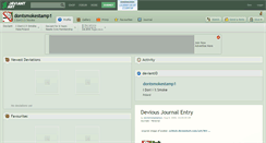 Desktop Screenshot of dontsmokestamp1.deviantart.com