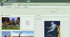 Desktop Screenshot of daleziemianski.deviantart.com