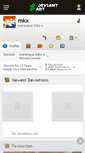 Mobile Screenshot of mkx.deviantart.com