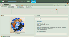 Desktop Screenshot of andagora.deviantart.com