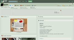Desktop Screenshot of ghostss.deviantart.com