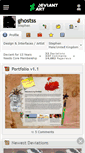 Mobile Screenshot of ghostss.deviantart.com