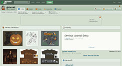 Desktop Screenshot of ghbarratt.deviantart.com