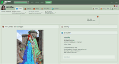 Desktop Screenshot of nimisha.deviantart.com