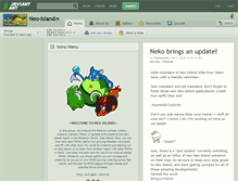 Tablet Screenshot of neo-island.deviantart.com