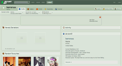 Desktop Screenshot of horrorxxx.deviantart.com