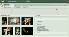 Desktop Screenshot of daliflores.deviantart.com